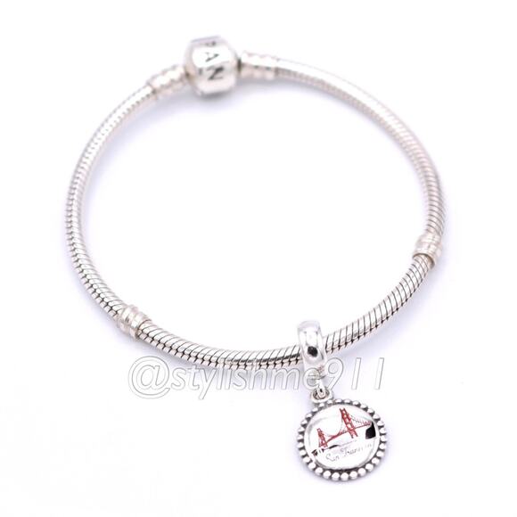 Authentic Pandora San Francisco Dangle Charm - USB791169-G042 - Picture 5 of 12